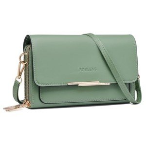 Roulens Women's Small Crossbody Bag with Slots