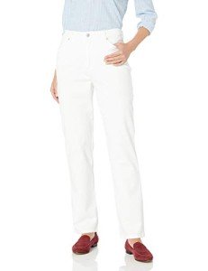 Gloria Vanderbilt Women's Amanda Vintage White Jeans