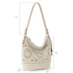 The Sak Sequoia Large Leather Hobo Bag