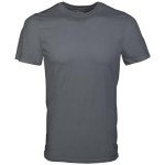 Gildan Men's Crew T-Shirt 5-Pack - Black & Grey
