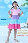 Cute Little Girl's Tiered Summer Swing Dress