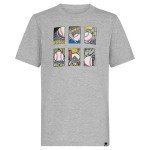 adidas Boys' Heather Grey Graphic Tee