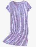 Women's Cotton Nightgown Sleepwear - 3 Pack