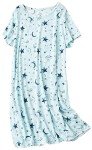 Women's Cotton Nightgown Sleepwear - 3 Pack