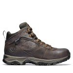 Timberland Men's Waterproof Leather Hiking Boots - Dark Brown