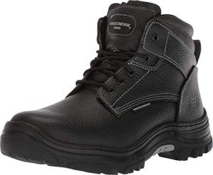 Skechers Men's Burgin-Tarlac Black Industrial Boot, Size 13