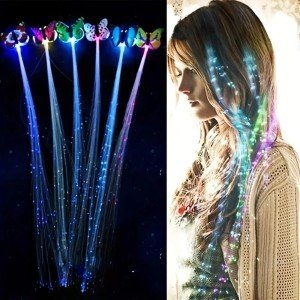 Colorful Butterfly Braid Wigs for Parties 5pcs