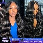 Body Wave HD Transparent Lace Front Wigs