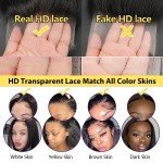 Body Wave HD Transparent Lace Front Wigs