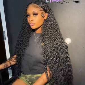 Curly Lace Front Wig for Men & Women