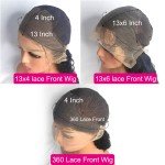 Body Wave HD Transparent Lace Front Wigs