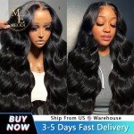 Body Wave HD Lace Frontal Wig for Women