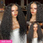 Curly Lace Front Wig for Men & Women