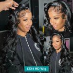 Body Wave HD Lace Frontal Wig for Women