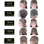 Curly Lace Front Wig for Men & Women