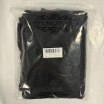 Lace V-Neck Black Swimwear Cover-Up Dress