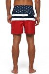 Men's Quick-Dry American Flag Swim Trunks
