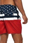 Men's Quick-Dry American Flag Swim Trunks