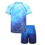 Boys' Blue Space Ocean Swim Set Size 10/8-10