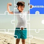 BRISIRA Boys Quick-Dry Swim Trunks with Liner