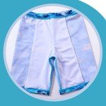 Shark Pattern Boys' Swimwear Set with Hat