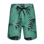 Billabong Boys' 4-Way Stretch Swim Trunks - Black