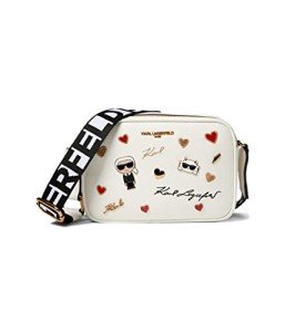 Karl Lagerfeld Paris Maybelle Multi/White Crossbody Bag