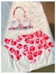 Floral 3-Piece Bikini Set with Cover Up for Girls