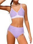 ADIFUN Girls 3-Piece Bikini Swimwear Set