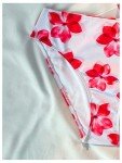 Floral 3-Piece Bikini Set with Cover Up for Girls