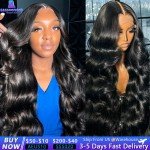 Body Wave HD Transparent Lace Front Wigs