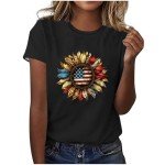 Patriotic 4th of July Crop Tops for Women