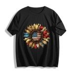 Patriotic 4th of July Crop Tops for Women