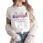 Custom Patriotic Grandma Shirt for 4th of July