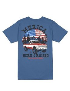 Born & Raised ‘Merica Graphic Tee for All
