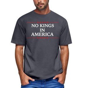 No Kings in America Patriotic T-Shirt