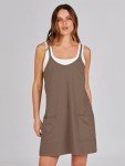 ANRABESS Women's Athletic Tennis Dress with Shorts