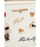Karl Lagerfeld Paris Maybelle Multi/White Crossbody Bag