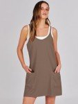ANRABESS Women's Athletic Tennis Dress with Shorts