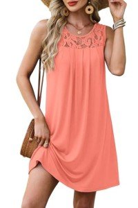 Stylish BKRIVE Women's Sleeveless Beach Sundress
