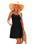 Weeso Black Summer Dresses for Women 2025