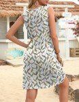 Floral V-Neck A-Line Summer Dress for Women