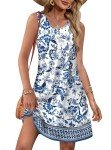 OFEEFAN Women's Summer Beach Floral Dresses