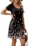 Floral Summer Beach Dress for Women w/ Pockets