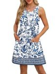 OFEEFAN Women's Summer Beach Floral Dresses