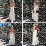 Shy Velvet Summer Linen Maxi Dress for Women