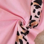 Girls Heart & Leopard Print Hooded Outfit (3-4T)