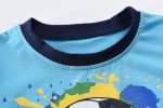 Boys Soccer Pajamas Set for Toddlers 5 Years