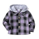 Plaid Button-Down Flannel Shirt for Kids