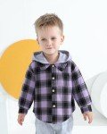 Plaid Button-Down Flannel Shirt for Kids